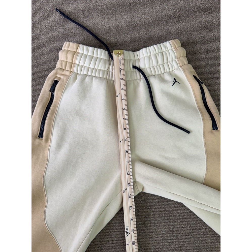 Jordan Women's Fleece Jogger Pants S Team Gold Club Gold CQ6673-783 Zip - Picture 8 of 13